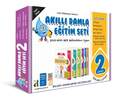 (2018) AKILLI DAMLA EĞİTİM SETİ-2. SINIF - Thumbnail