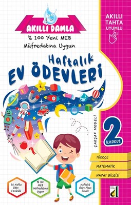 Damla Eğitim - AKILLI DAMLA HAFTALIK EV ÖDEVLERİ-2. SINIF