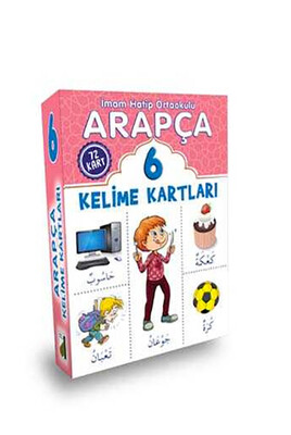 Damla Yayınevi - ARAPÇA KELİME KARTLARI-6. SINIF