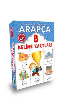 Damla Yayınevi - ARAPÇA KELİME KARTLARI-8. SINIF