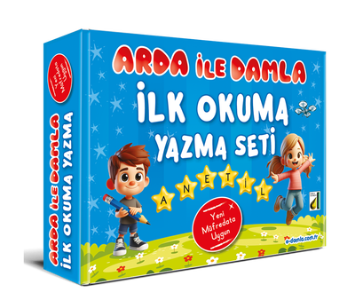 ARDA İLE DAMLA İLK OKUMA YAZMA SETİ - Thumbnail
