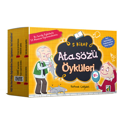 Damla Yayınevi - ATASÖZÜ ÖYKÜLERİ (5 KİTAP)