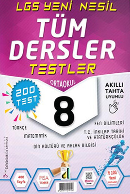 DAMLA YENİ NESİL TÜM DERSLER TESTLER-8. SINIF - Thumbnail