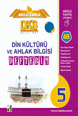 DKS 4B DİN KÜLTÜRÜ VE AHLAK BİLGİSİ DEFTERİM-5. SINIF - Thumbnail