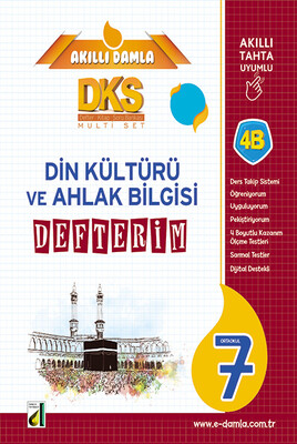 Damla Eğitim - DKS 4B DİN KÜLTÜRÜ VE AHLAK BİLGİSİ DEFTERİM-7. SINIF
