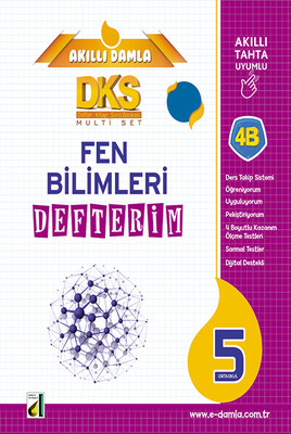 Damla Eğitim - DKS 4B FEN BİLİMLERİ DEFTERİM-5. SINIF
