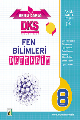 Damla Eğitim - DKS 4B FEN BİLİMLERİ DEFTERİM-8. SINIF