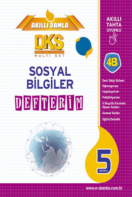 Damla Eğitim - DKS 4B SOSYAL BİLGİLER DEFTERİM-5. SINIF