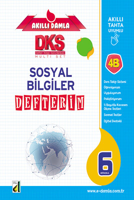 Damla Eğitim - DKS 4B SOSYAL BİLGİLER DEFTERİM-6. SINIF