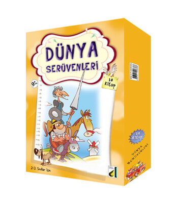 Damla Yayınevi - DÜNYA SERÜVENLERİ (10 KİTAP)