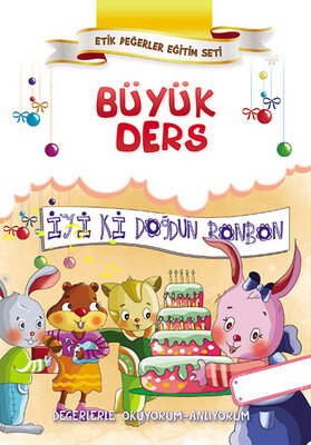 ETİK DEĞERLER EĞİTİM SETİ-1. SINIF (10 KİTAP) - Thumbnail