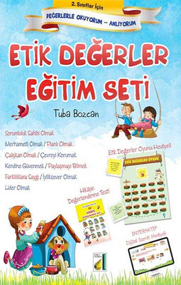 Damla Yayınevi - ETİK DEĞERLER EĞİTİM SETİ-2. SINIF (10 KİTAP)