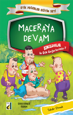 ETİK DEĞERLER EĞİTİM SETİ-4. SINIF (10 KİTAP) - Thumbnail