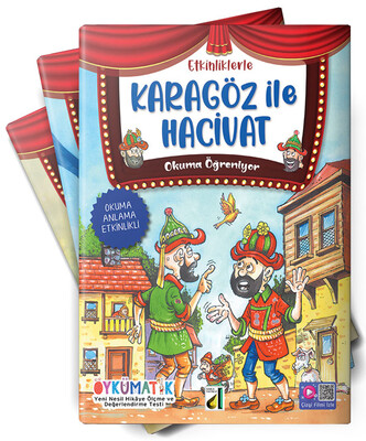 Damla Yayınevi - ETKİNLİKLERLE KARAGÖZ İLE HACİVAT (6 KİTAP)