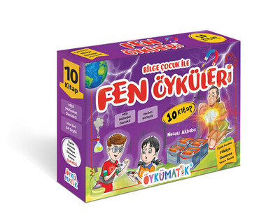 Öykümatik - FEN ÖYKÜLERİ (10 KİTAP)