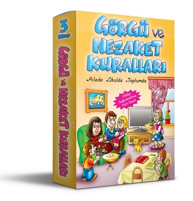 Damla Yayınevi - GÖRGÜ VE NEZAKET KURALLARI (3 KİTAP+HDS)