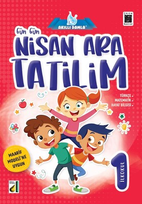 Damla Yayınevi - GÜN GÜN NİSAN ARA TATİLİM-1. SINIF