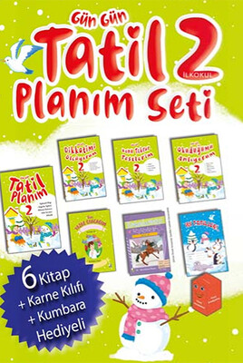 Damla Yayınevi - GÜN GÜN TATİL PLANIM SETİ-2. SINIF