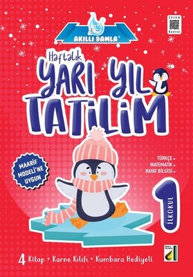 Damla Yayınevi - HAFTALIK YARI YIL TATİLİM SETİ-1. SINIF
