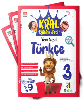 Damla Eğitim - KRAL EĞİTİM SETİ-3. SINIF