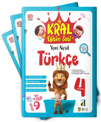Damla Eğitim - KRAL EĞİTİM SETİ-4. SINIF
