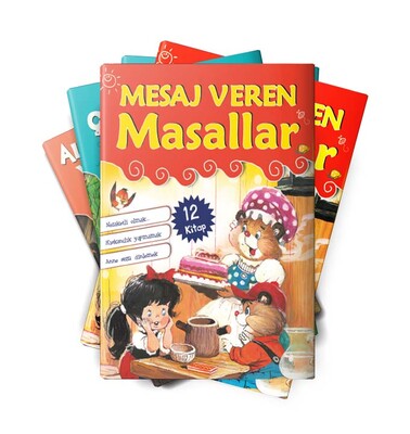 MESAJ VEREN MASALLAR (12 KİTAP) - Thumbnail