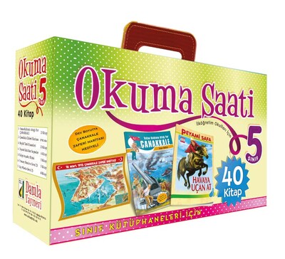 OKUMA SAATİ 5. SINIF (40 KİTAP) - Thumbnail