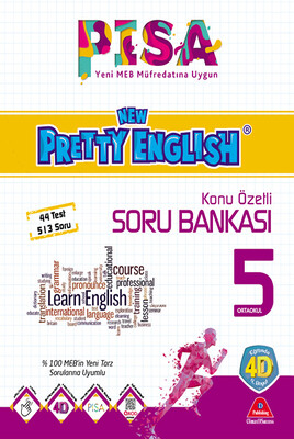 PİSA 4D NEW PRETTY ENGLISH SORU BANKASI-5. SINIF - Thumbnail
