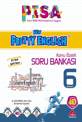 PİSA 4D NEW PRETTY ENGLISH SORU BANKASI-6. SINIF - Thumbnail