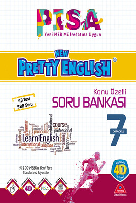 PİSA 4D NEW PRETTY ENGLISH SORU BANKASI-7. SINIF - Thumbnail
