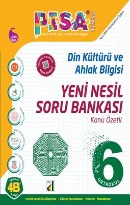 PİSA DİN KÜLTÜRÜ VE AHLAK BİLGİSİ YENİ NESİL SORU BANKASI-6. SINIF - Thumbnail