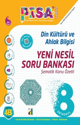 PİSA DİN KÜLTÜRÜ VE AHLAK BİLGİSİ YENİ NESİL SORU BANKASI-8. SINIF - Thumbnail