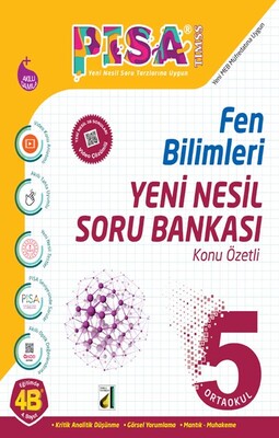 Damla Eğitim - PİSA FEN BİLİMLERİ YENİ NESİL SORU BANKASI-5. SINIF