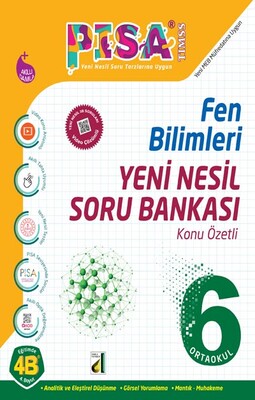 Damla Eğitim - PİSA FEN BİLİMLERİ YENİ NESİL SORU BANKASI-6. SINIF