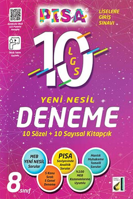 Damla Yayınevi - PİSA LGS 10'LU YENİ NESİL DENEME