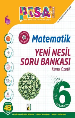 Damla Eğitim - PİSA MATEMATİK YENİ NESİL SORU BANKASI-6. SINIF