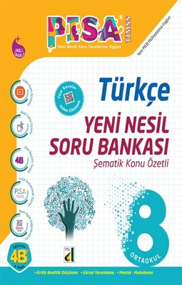 Damla Eğitim - PİSA TÜRKÇE YENİ NESİL SORU BANKASI-8. SINIF