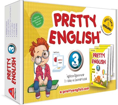 PRETTY ENGLİSH EĞİTİM SETİ-3. SINIF - Thumbnail