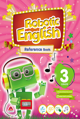 ROBOTIC ENGLISH REFERENCE BOOK-3. GRADE - Thumbnail