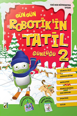 Damla Yayınevi - ROBOTİK'İN TATİL GÜNLÜĞÜ-2. SINIF