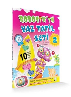 Damla Yayınevi - ROBOTİK'İN YAZ TATİL SETİ-2. SINIF