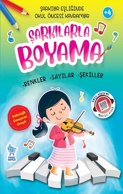 ŞARKILARLA BOYAMA (4 KİTAP) - Thumbnail