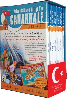 Damla Yayınevi - VATAN KALBİNİN ATTIĞI YER ÇANAKKALE (10 KİTAP)