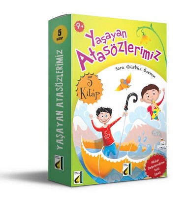 Damla Yayınevi - YAŞAYAN ATASÖZLERİMİZ (5 KİTAP)