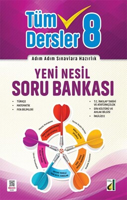 YENİ NESİL TÜM DERSLER SORU BANKASI-8. SINIF - Thumbnail